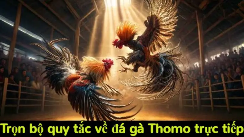 Trọn bộ quy tắc về đá gà Thomo trực tiếp