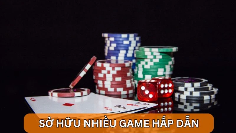 Live Casino 888 sở hữu nhiều game hấp dẫn